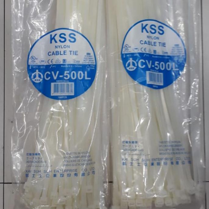 

Office & Stationery | Document Organizer | Kabel Ties Kss 50Cm Cv-500 Putih | Best Seller