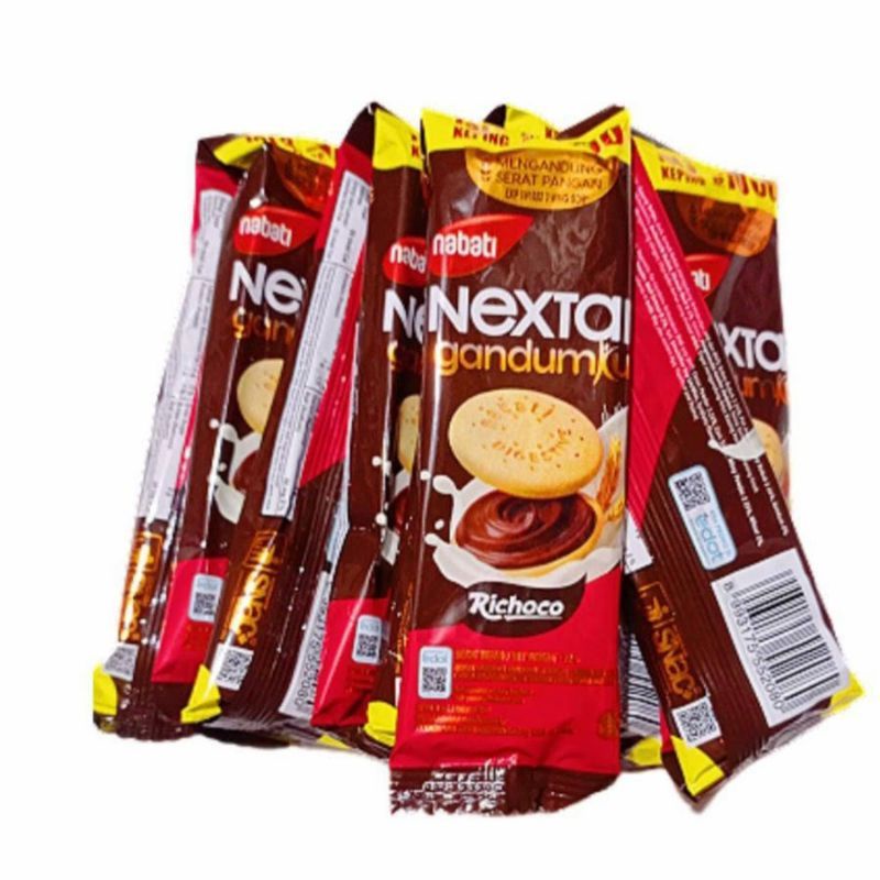 Nextar Gandum Coklat 1pak isi 10 Ecer 1.000