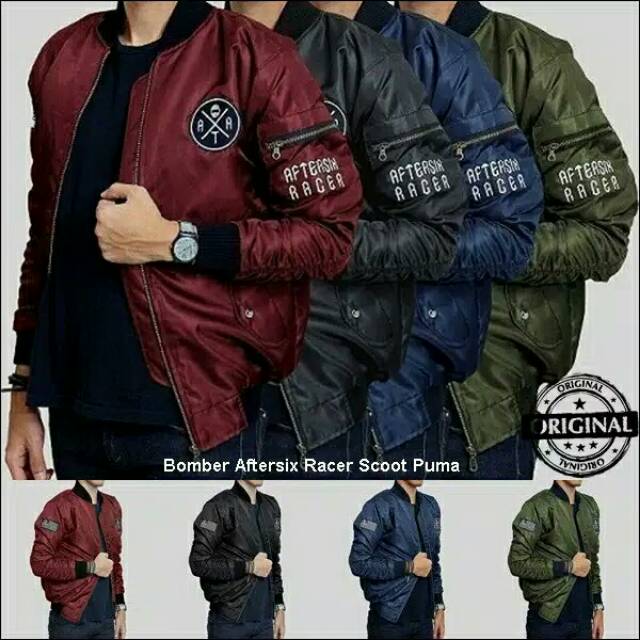 Jaket Bomber Pria Waterproof Terbaik Original