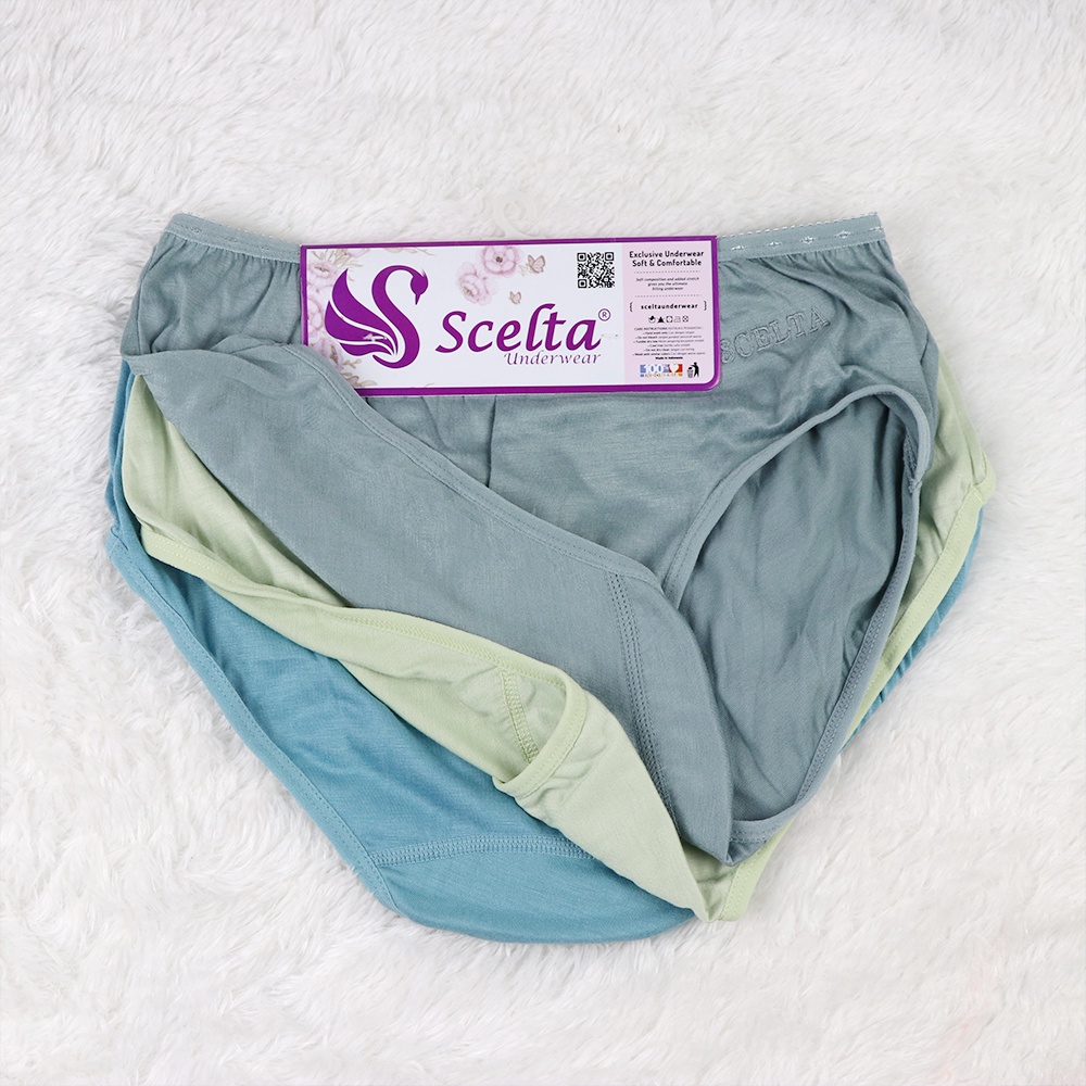 Scelta - Cd Wanita Isi 3Pcs Celana Dalam Paket Economic Pack Sc 446 thumbnail 2