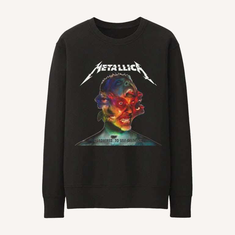 SWEATER BAND METALICA / SWEATER MURAH / BAND MUSIK