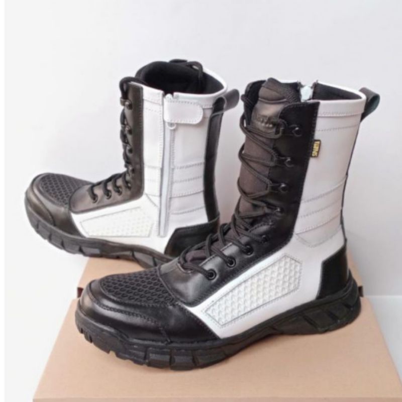 SEPATU PDL TNI PROVOST KULIT SAPI ASLI SEPATU PDL TNI POLRI SECURITY