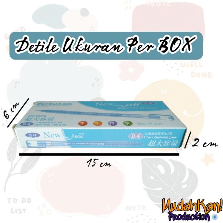 

(U2W2) Pen Gel / pulpen gel / pulpen Apple / 1 BOX Isi 12 / Bolpoin Hitam / Bolpoin Biru //Trend@lagi