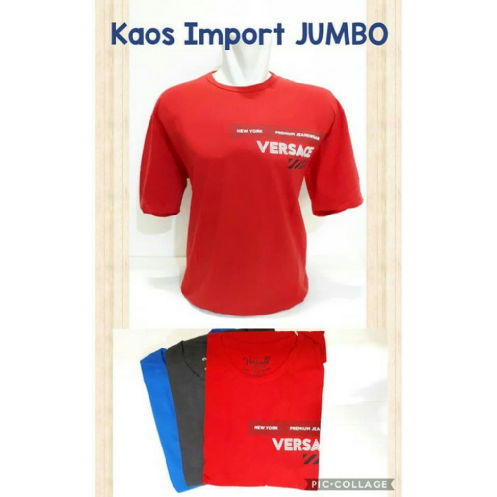 kaos jumbo Kaos pria kaos laki laki baju laki laki baju jumbo baju jumbo big size ke198