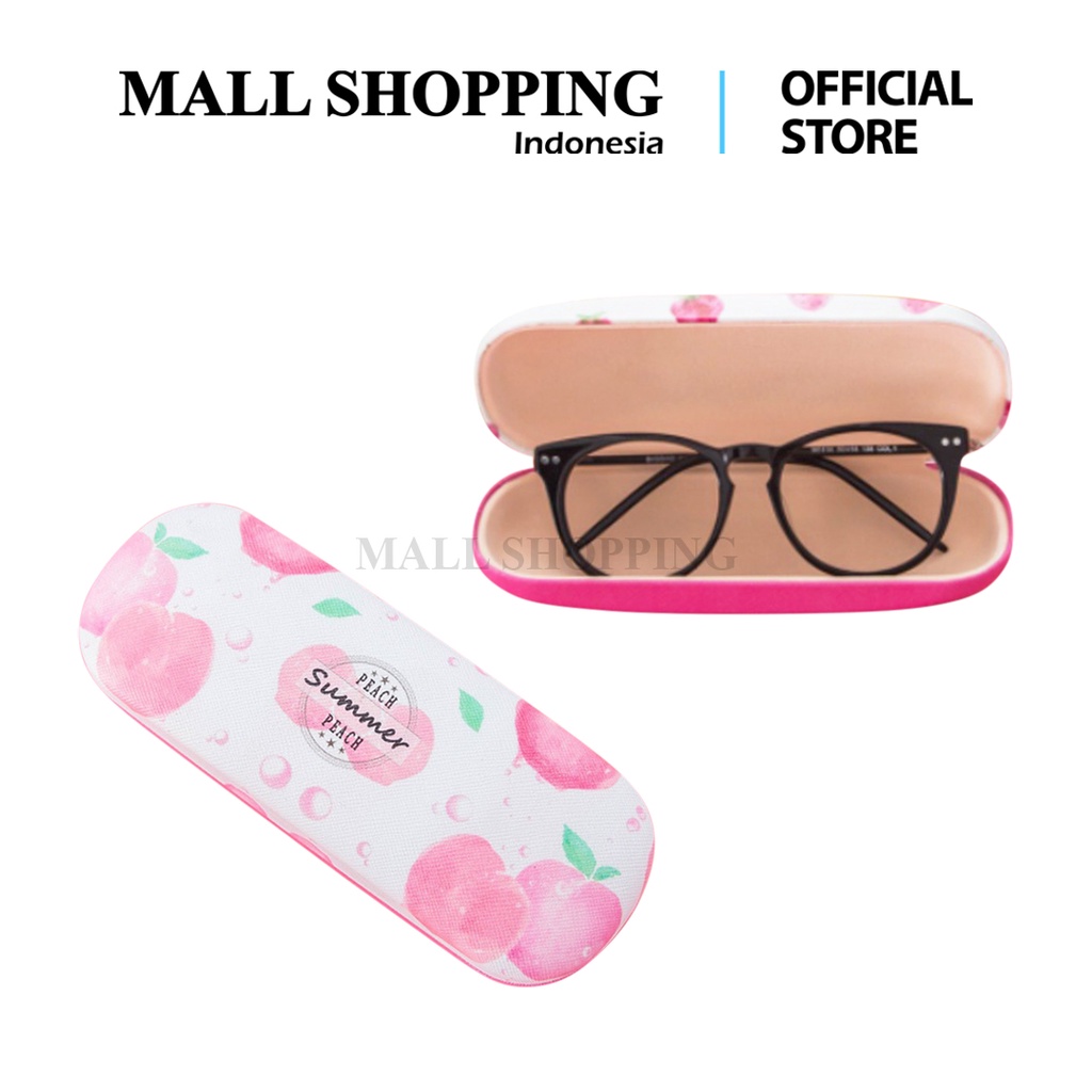 (COD) KOTAK Kacamata Motif Buah Fruit Glasses Case Tempat Kacamata Karakter MALLSHOPPING