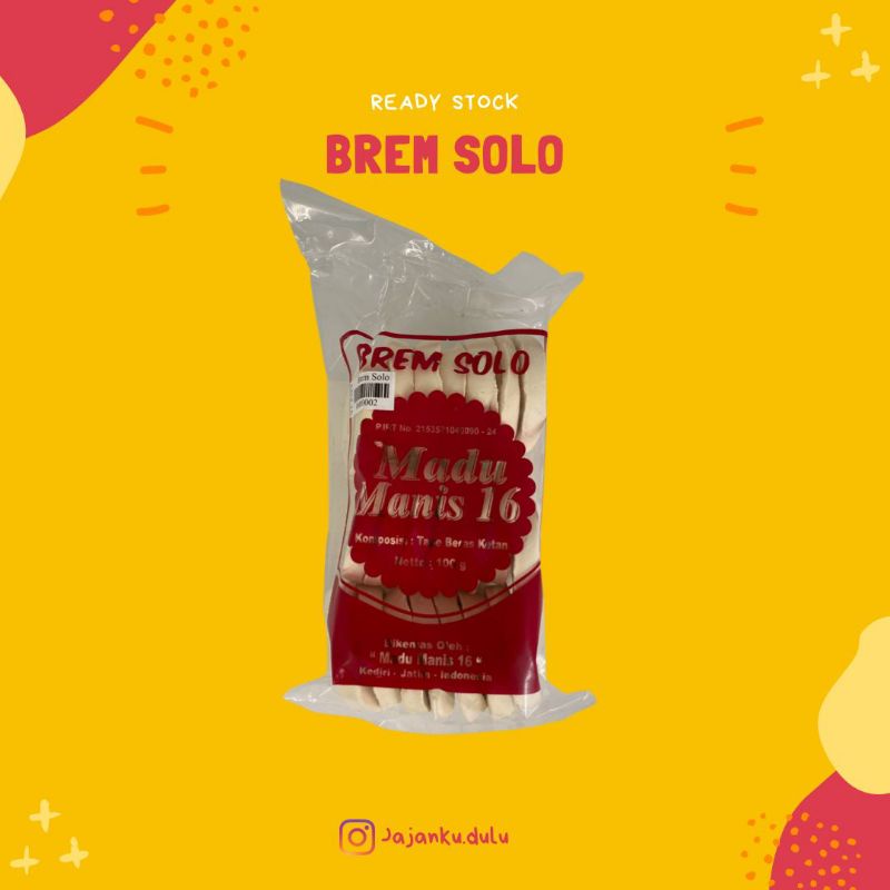

bren solo / brem / brem madu manis