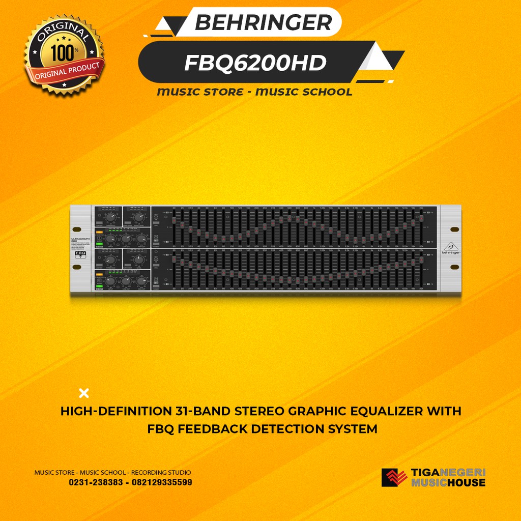 ULTRAGRAPH PRO FBQ6200HD BEHRINGER