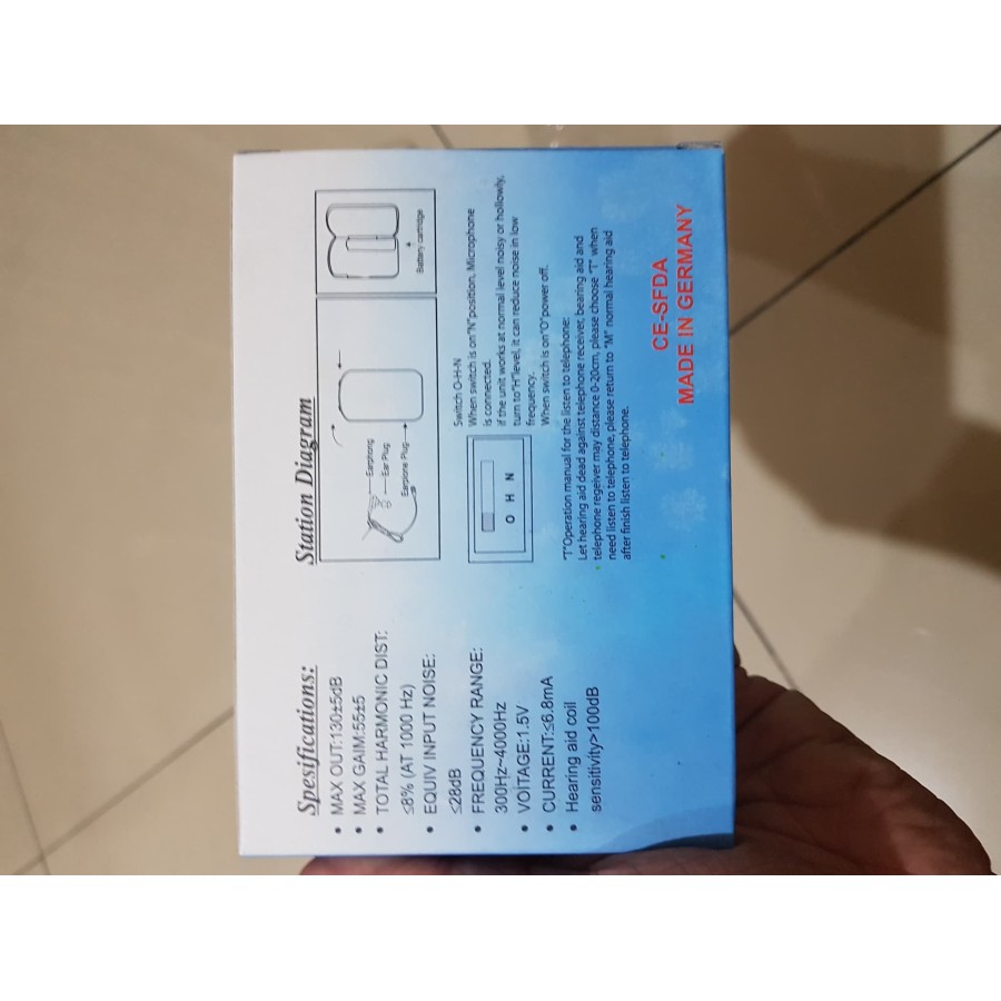 Termurah Alat Bantu Dengar Harmed CTS-909 Pakai Kabel / Jual Alat Dengar / Alat Bantu Dengar