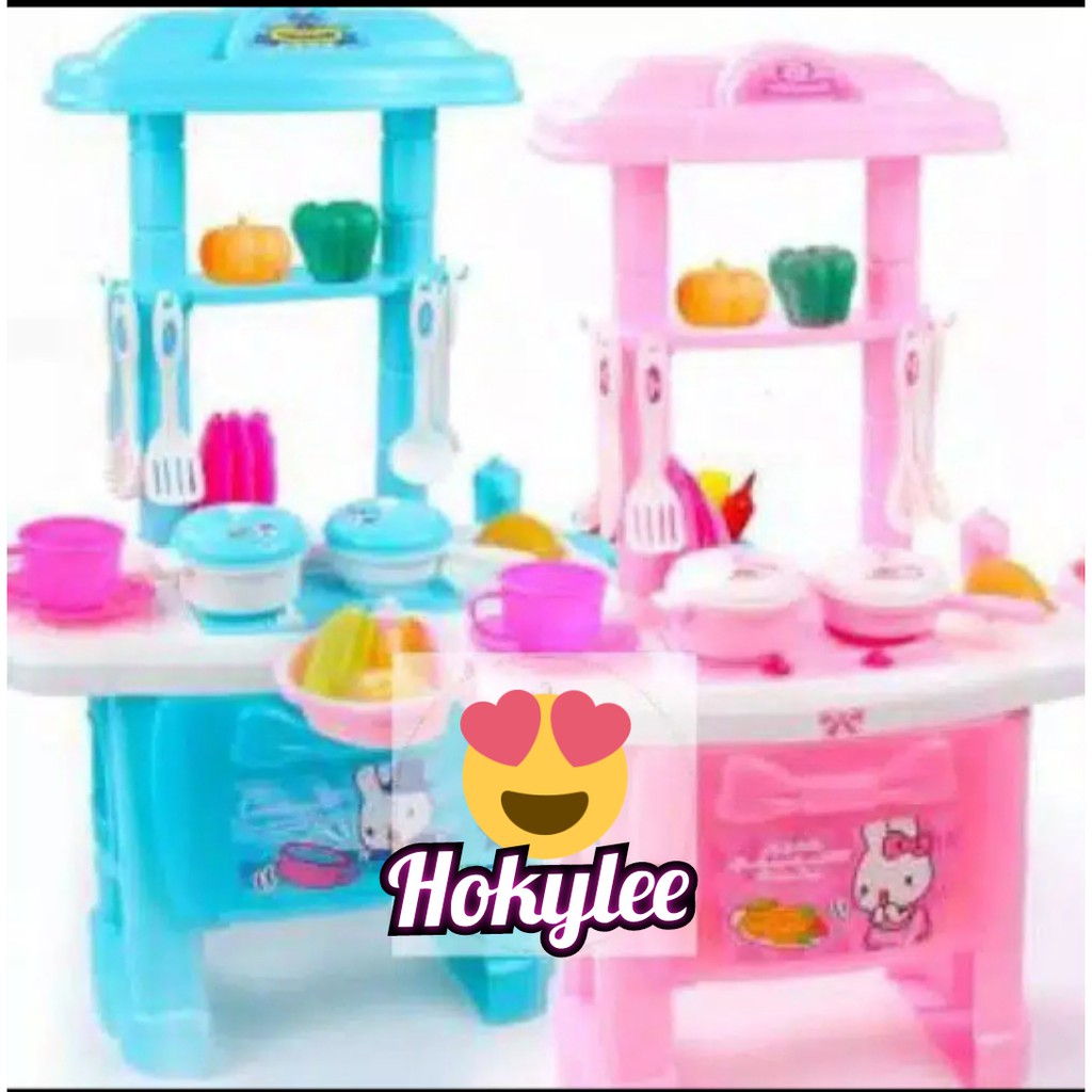 MAINAN MASAK MASAKAN ANAK - HAPPY KITCHEN SET FK 113
