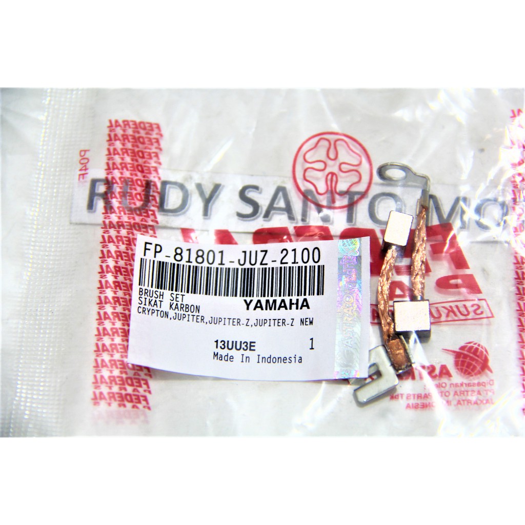 Areng Arang Cool Stater Brush set Jupiter Z MX Byson Mio J GT XRide Vega F1zr Federal FP-81801-JUZ-2
