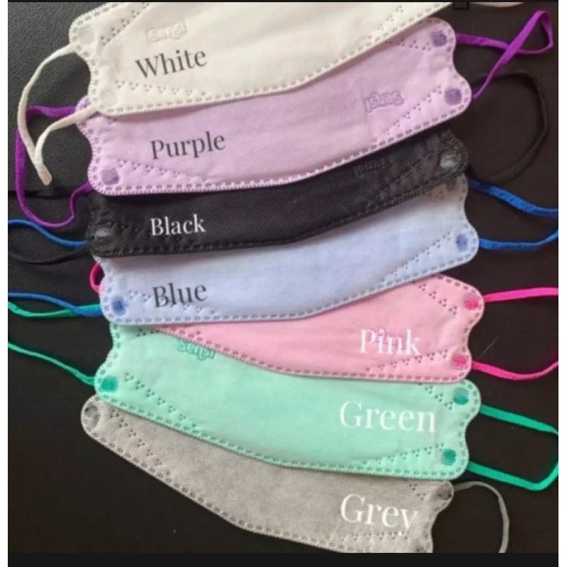 Masker Sensi Convex Mask kf94 ECER - MASKER SENSI CONVEX MASK 4PLY PLUSMED EVO 8 WARNA ORIGINAL 100%