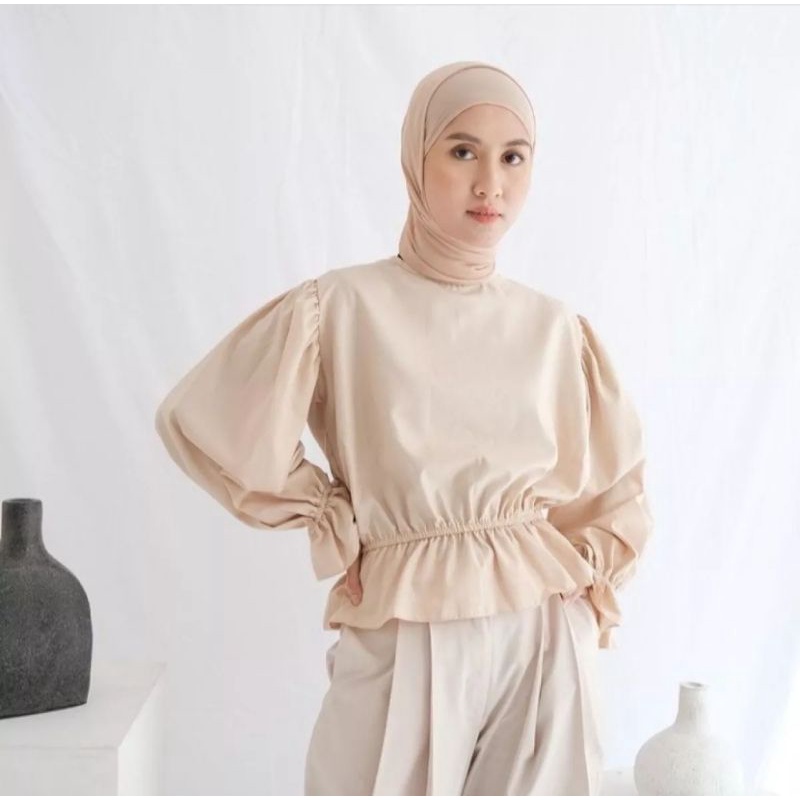 BELLA BLOUSE/atasan terbaru/blouse korean/atasan lucu/terlaris