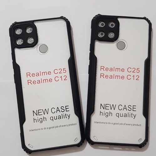 CASE FUSION ARMOR SHOCKPROOF REALME C12 SOFTCASE - FA