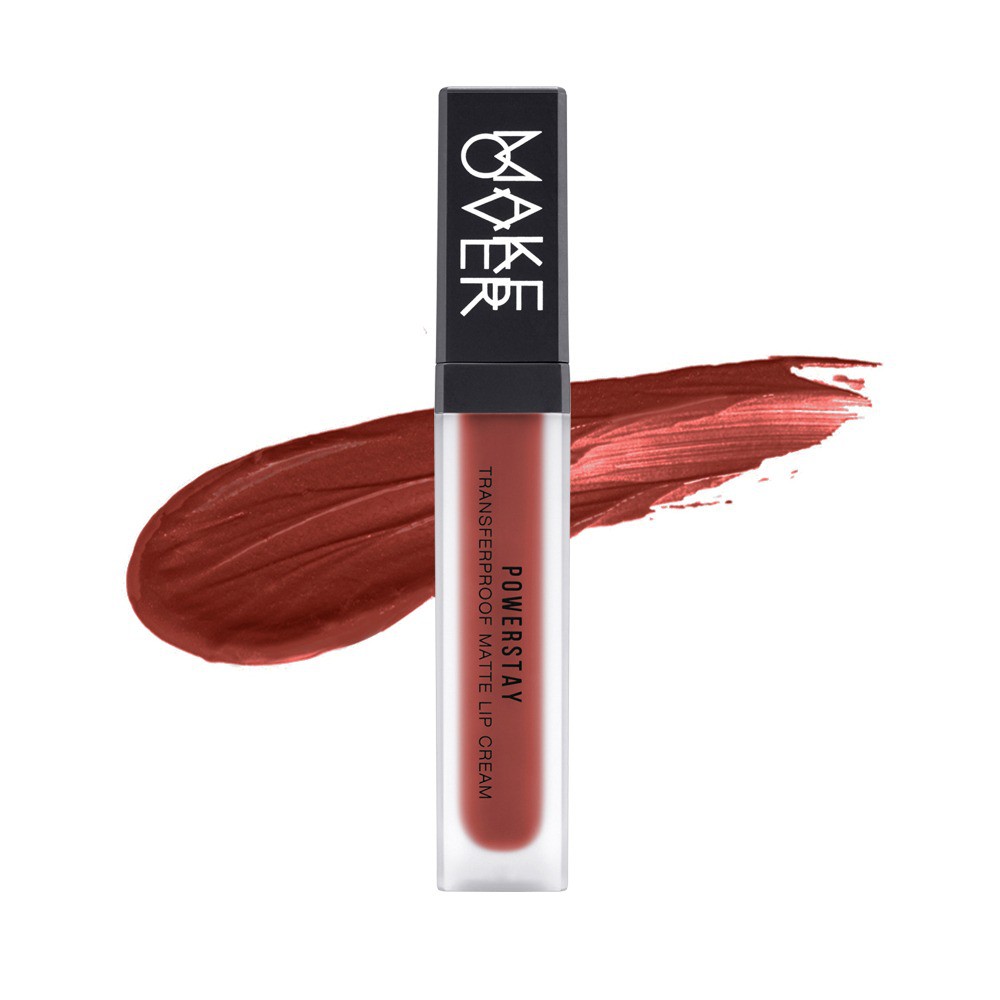 MAKE OVER Transferproof Matte Lipcream | Makeover Lip Cream Matte Lipstik Cair by AILIN