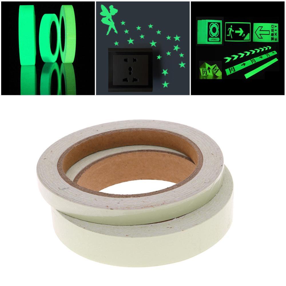 Timekey Selotip Glow In The Dark Panjang 10M Untuk Dekorasi Rumah A9K2