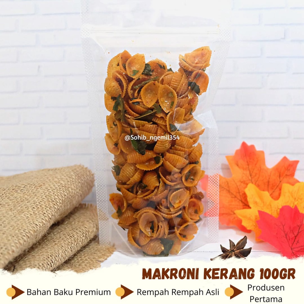 

MAKRONI KERANG 100GRAM