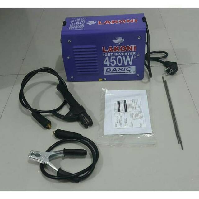 Las listrik 450 watt lakoni inverter basic 123 IX