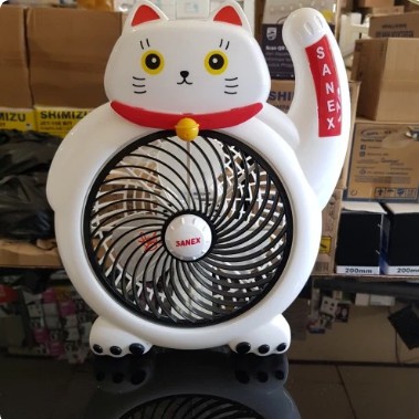 Kipas Angin Karakter / Mini Fan / Box Fan Sanex Lucu