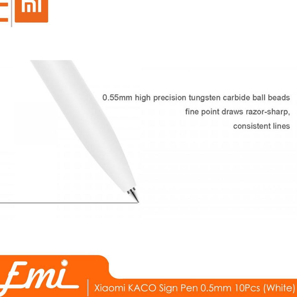 

Super Promo ATCNY Kaco Ballpoint Pen 0.5mm Sign Pen 1pcs By EMI - Hitam W56 Best Terlaris