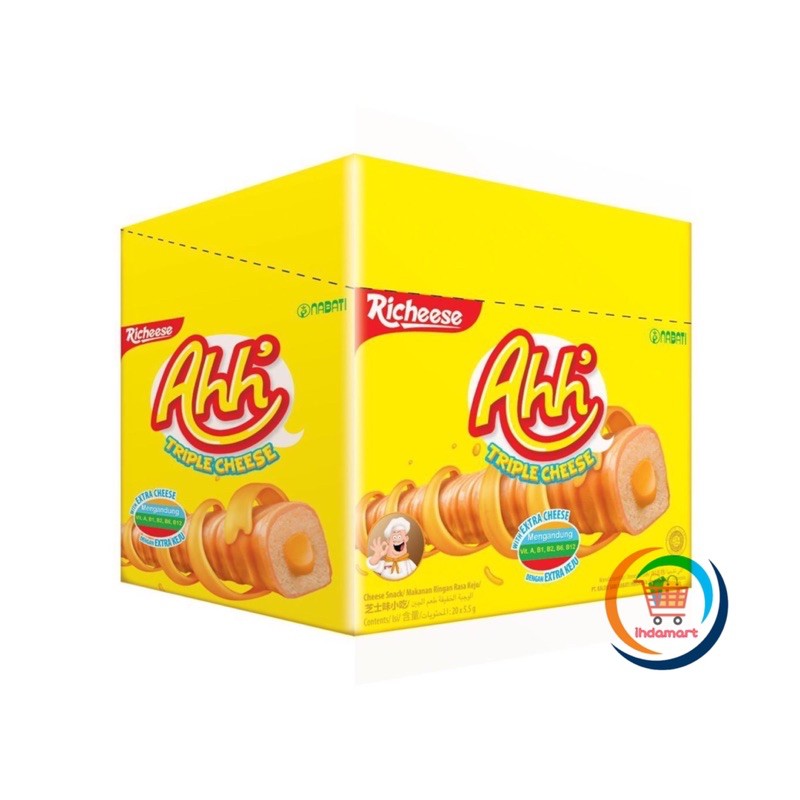 Richeese Nabati Ahh 5.5 gram Isi 20 pcs