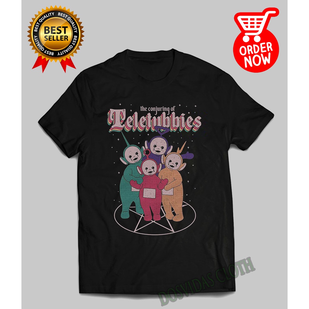 Import Quality MURAH BAJU BERKUALITAS Kaos THE CONJURING TELETUBBIES keren TELETUBBIES