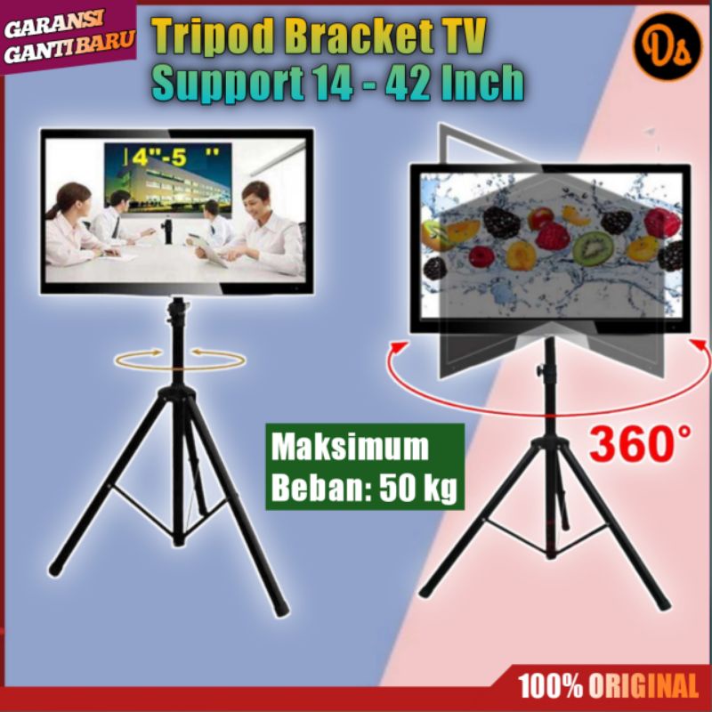 PROMO Tripod Bracket TV Folding Stand floor TV 14-42 Inch stand tv stand bracket tv standing bracket