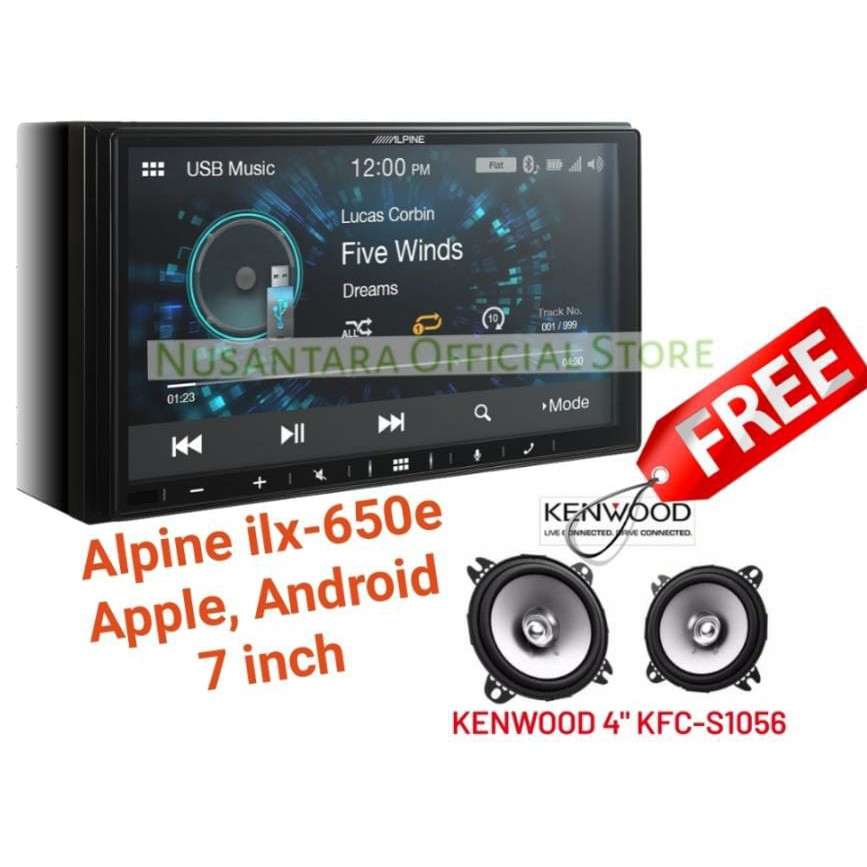 Alpine ILX W650E. 7" inch Android auto Apple carplay