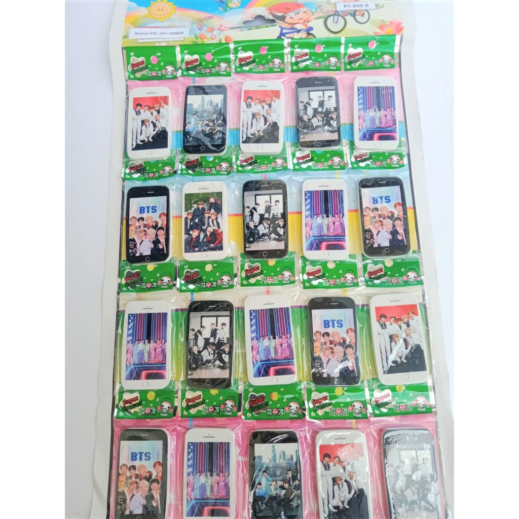 

Penghapus STIP eraser Karakter Hp BTS [SATUAN]