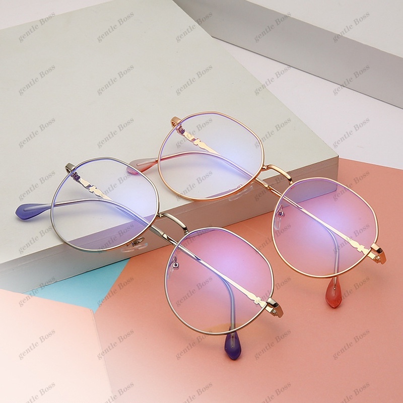 Kacamata Anti Radiasi Lensa Photochromic Dengan Frame Metal Untuk Wanita