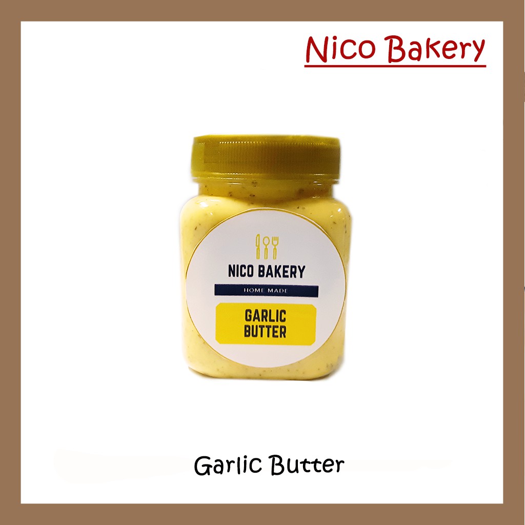 

garlic butter / garlic butter spread / garlic parsley butter 200 gram