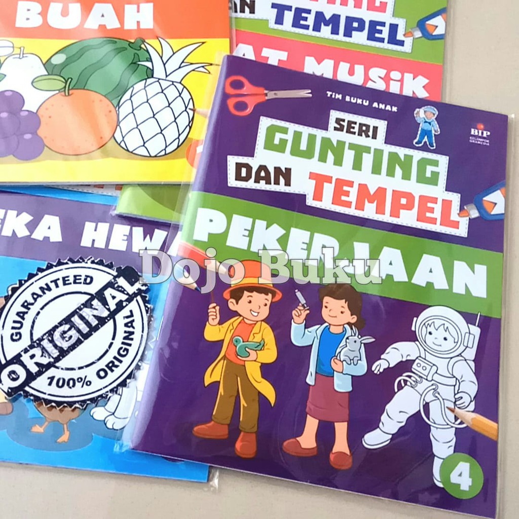 Seri Gunting Dan Tempel 4 : Pekerjaan by Tim Buku Anak