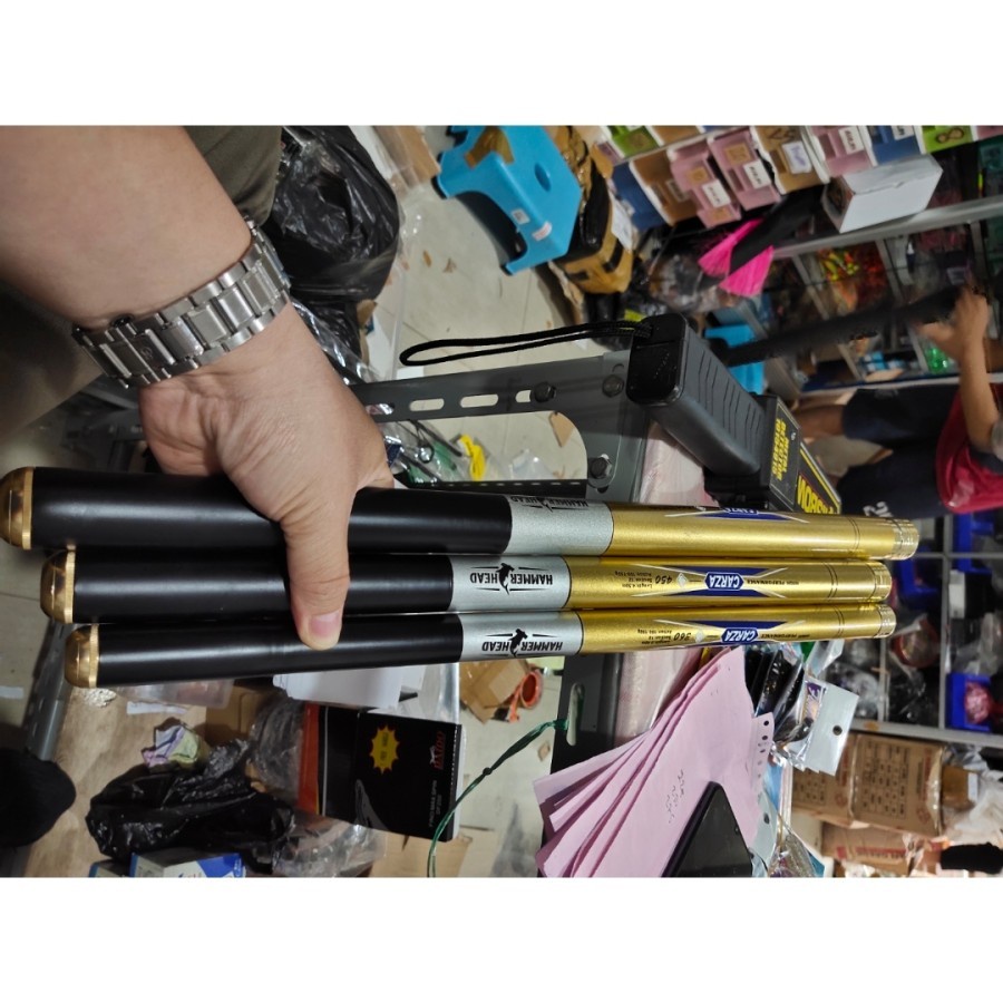 Rod Joran Laut tegeg Hammerhead Baronang 450 Kaku Alat Pancing Sungai