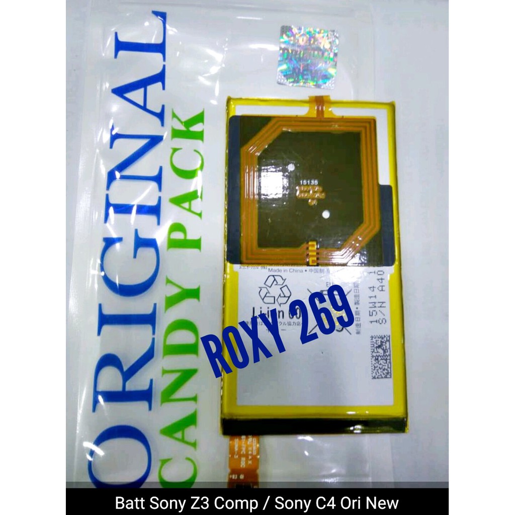 Baterai Batre Hp Sony C4 Z3Mini Z3Compact Z3Docomo C4 Dual Original Battery Batterai Battre Batrei B