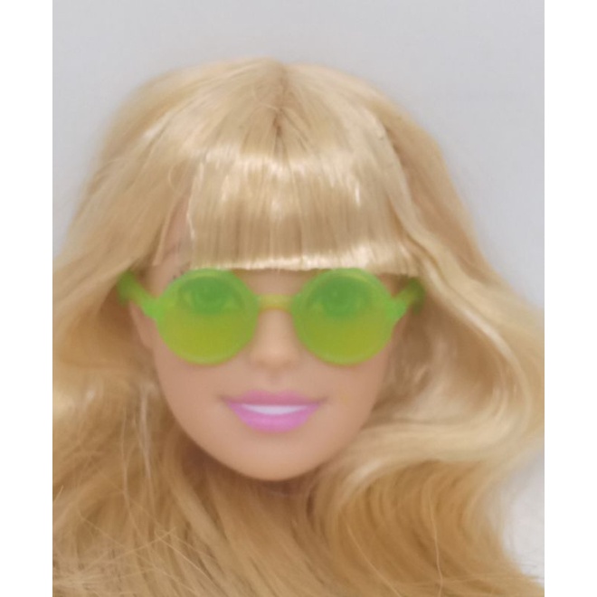 kacamata fire barbie hijau