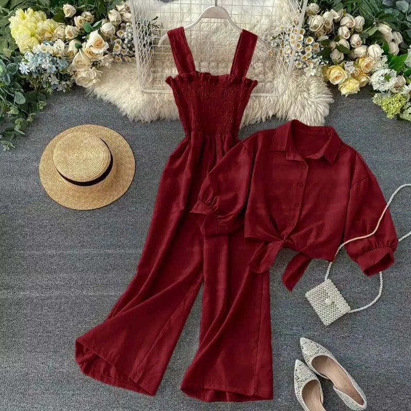 ANDREA JUMPSUIT / LETASIA JUMPSUIT / GHAFFA JUMPSUIT / SET LIRANG / ANNORA SET / KOREAN STYLE