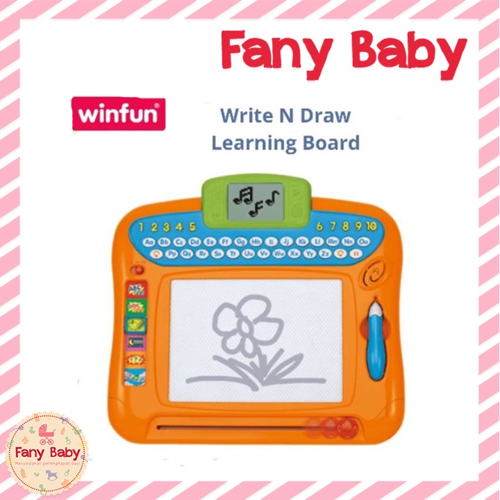 WINFUN WRITE ' N DRAW LEARNING BOARD