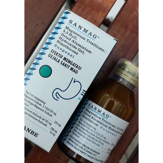 Sanmag Dewasa 120 ML / Obat Sakit Maag / Asam Lambung / Nyeri Lambung