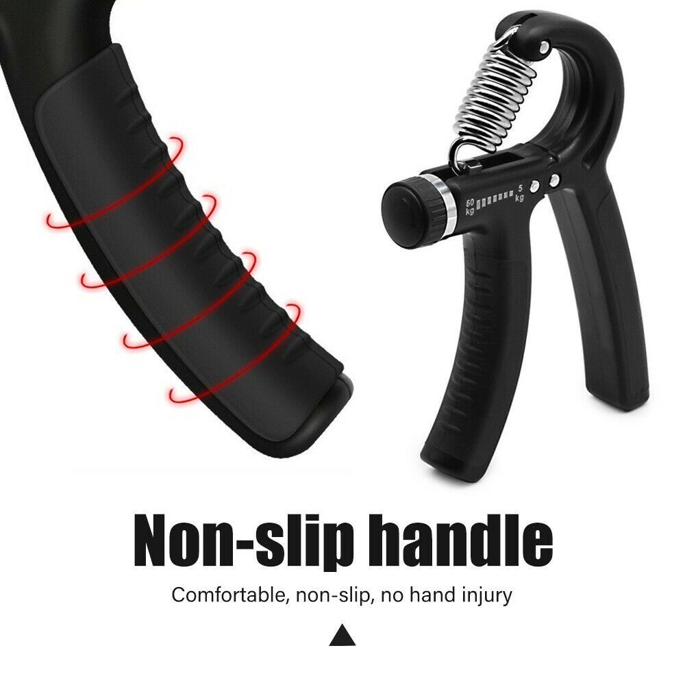 hand grip handgrip alat olahraga adjustable alat gym fitness latihan pembesar penguat otot tangan pria dan wanita