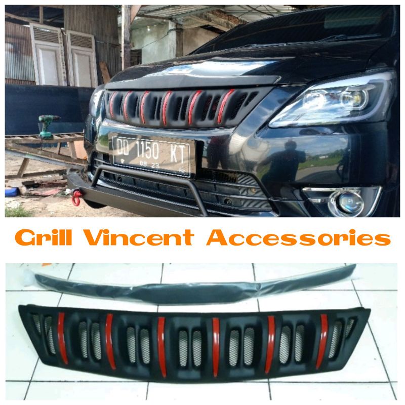 Grill grand innova Apollo 2012 - 2013 list merah