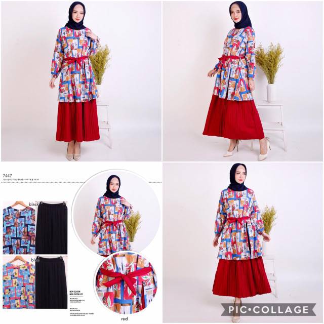 Baju gamis setelan