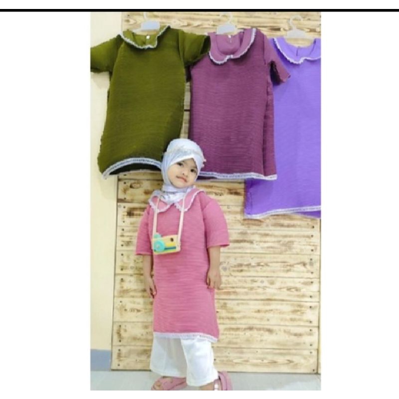 baju turun naik anak/dress turun naik anak