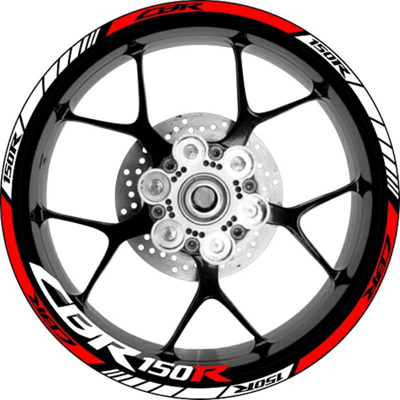 Stiker Velg CBR / Stiker Velg CBR 150 / Stiker Velg CBR 250 / Stiker Racing / Stiker Velg Murah
