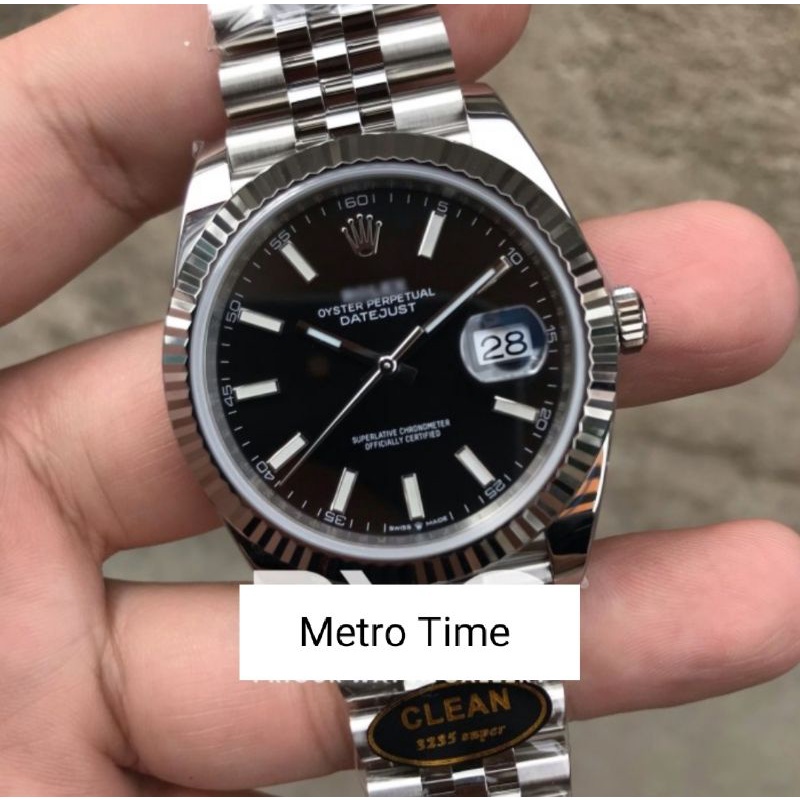 Rolex Datejust 41MM 126334 SS Black Clean Factory 1:1