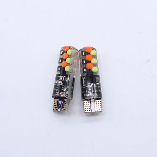 LAMPU LED T10 MOBIL MOTOR T10 RGB JELLY SMD ISI 2PCS REMOTE RGB02