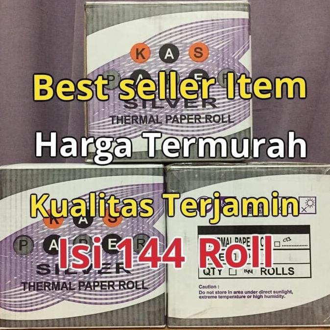 

Kertas Thermal Paper Roll 58 X 40 1 Dus 144Roll