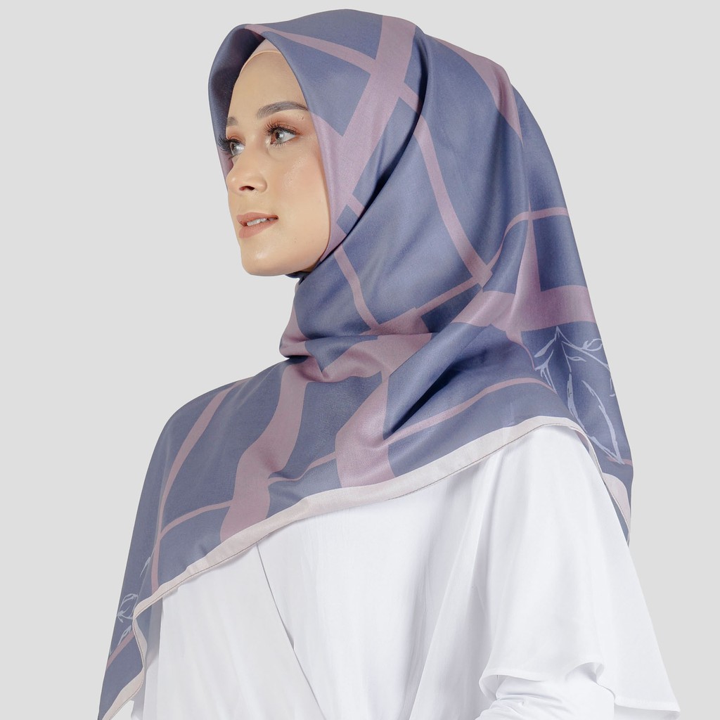 Hijab Kerudung Jilbab Scarf Segi Empat Segiempat Elzatta Terbaru Sadia Naura