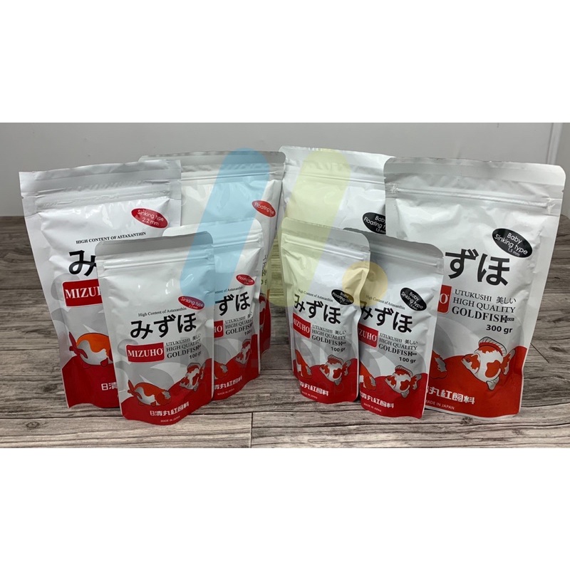 GAL pelet ikan mas koki mizuho goldfish 300gr pelet koki
