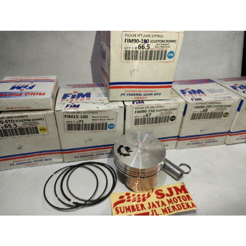 Seher FIM bahan pin 15 ukuran 65 65,5 66 66,5 67 68 Piston Fim pin 15 mentah bahan custom modifikasi
