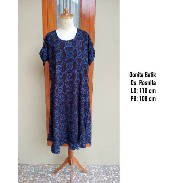 Daster Pendek Qonita Batik Halus