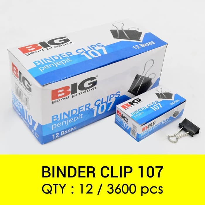 

Binder Clips 107 / Jepitan Kertas 107
